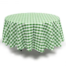 2 Pcs Stain Resistant and Wrinkle Resistant Table Cloth-Green