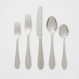 20pc Luxor 18/10 Stainless Steel Flatware Set - Threshold Signature