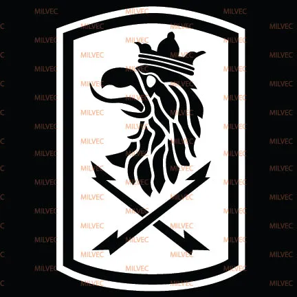 22nd Signal Bde vinyl decal