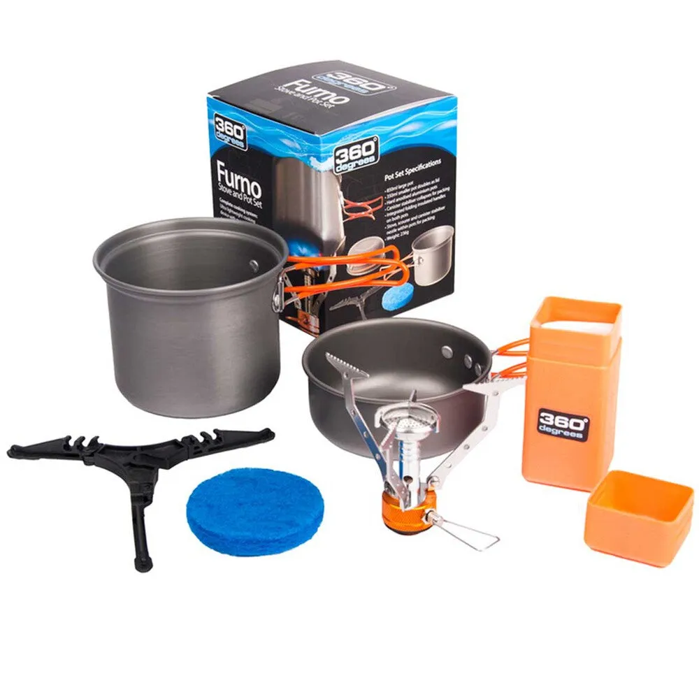 360 Degree Furno Stove & Pot Set