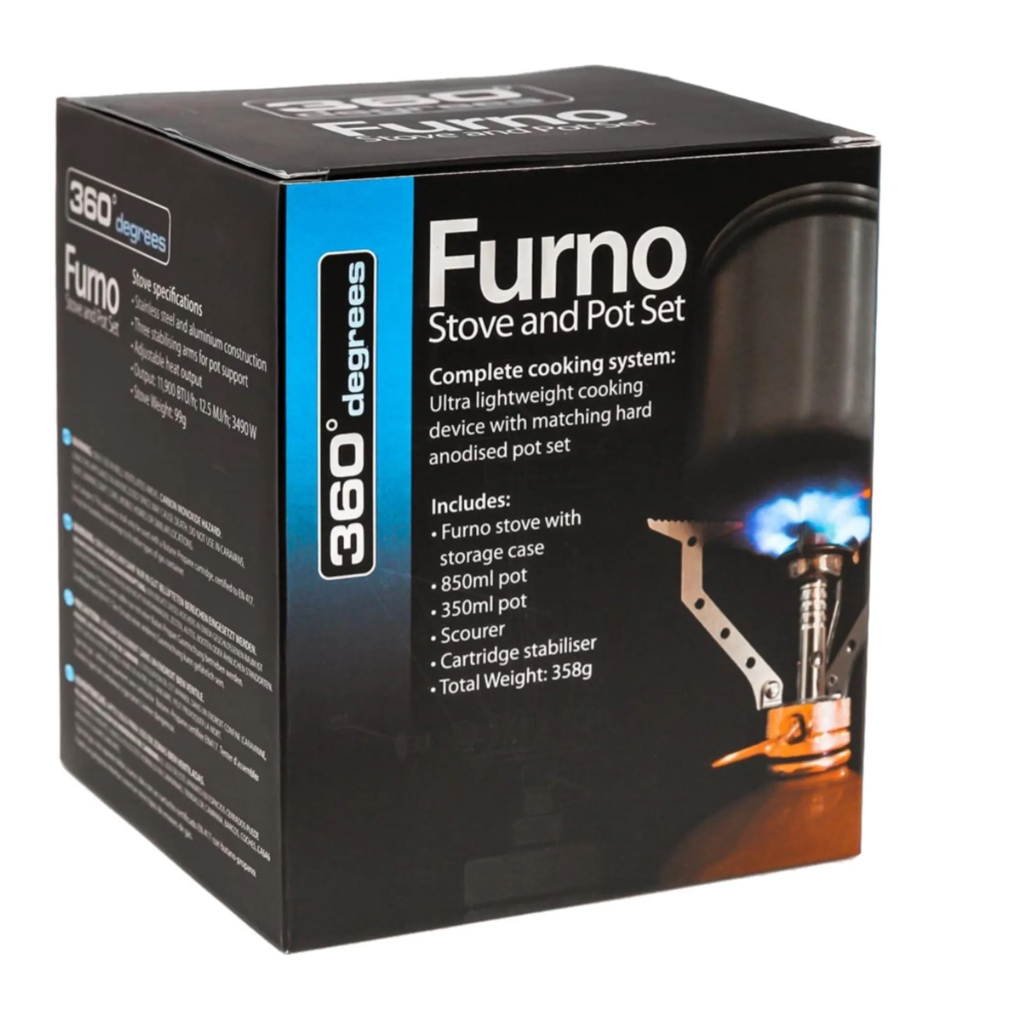 360 Degrees - Furno Stove & Pot Set