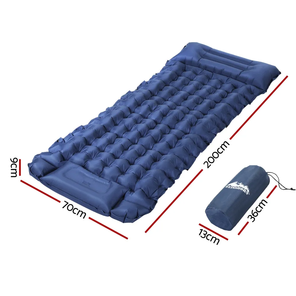 9cm Self-Inflating Camping Mattress with Pillow Weisshorn