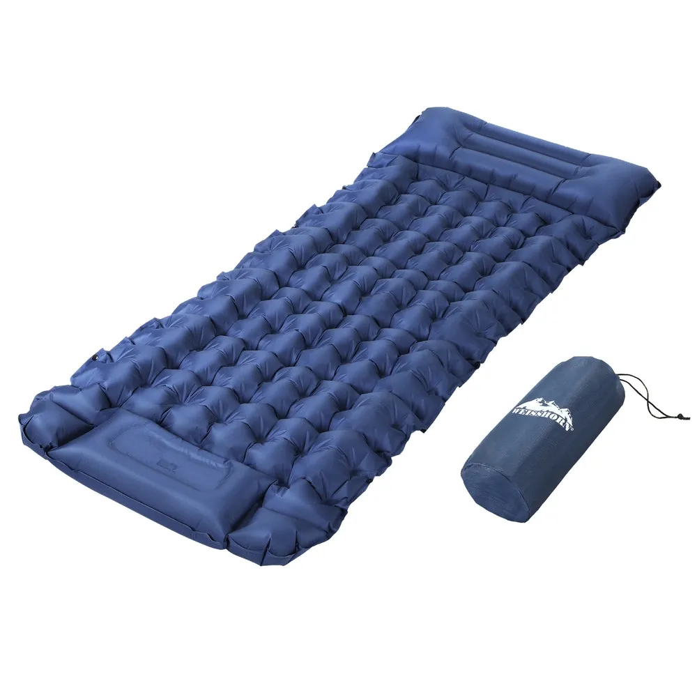 9cm Self-Inflating Camping Mattress with Pillow Weisshorn