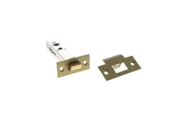 Atlantic Heavy Duty Bolt Through Tubular Latch 3" - Satin Brass