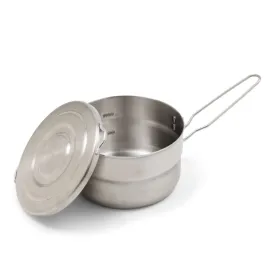 Campfire Stainless Steel Camp Mess Pot - 1.5L