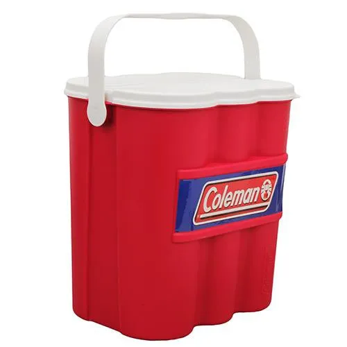 Cooler 12 Can Chiller Red w-Ice Sub