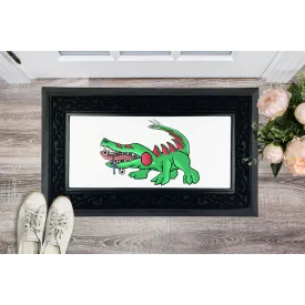 Crocodilas Sublimation Heavy Duty Door Mat