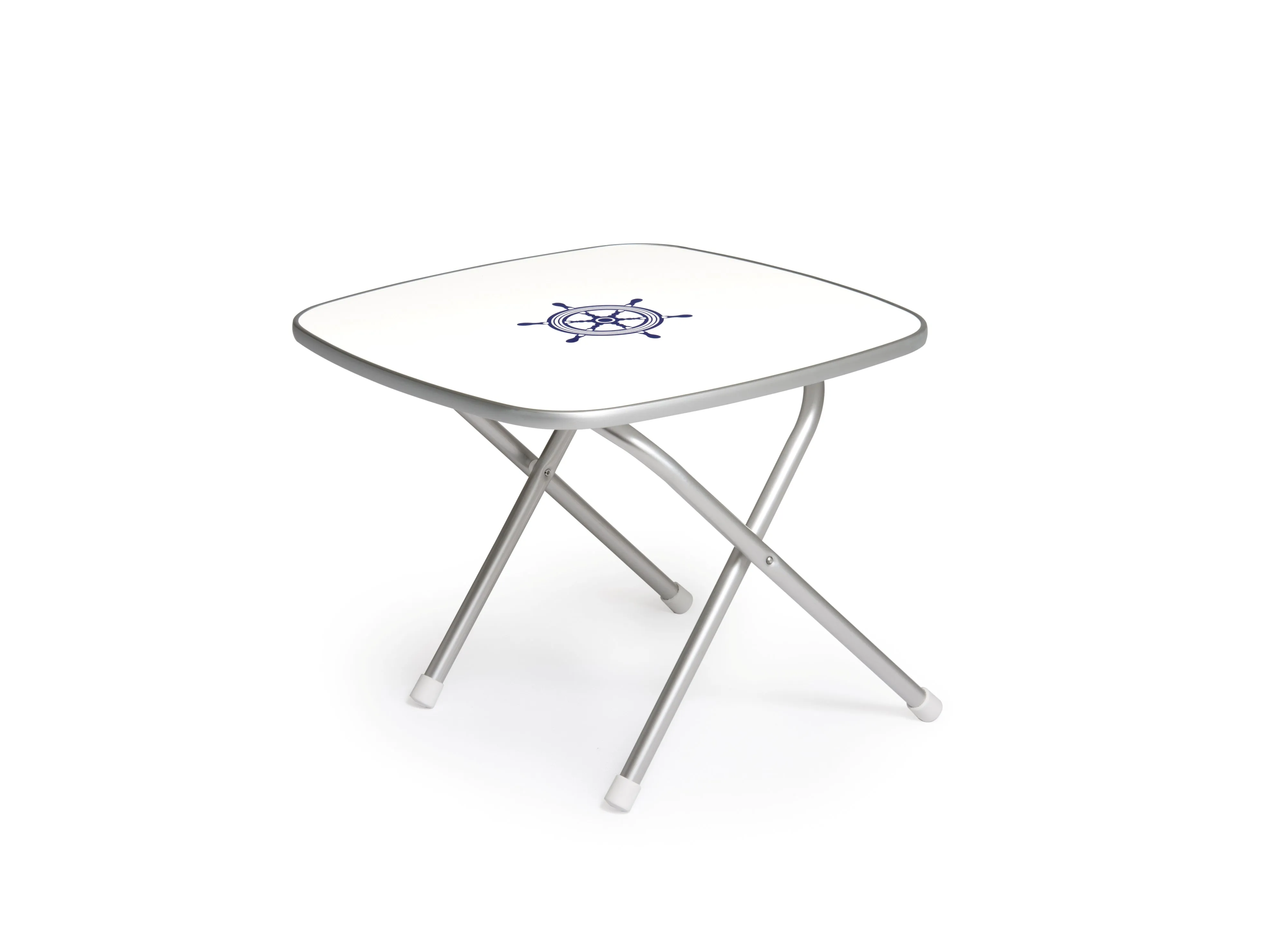 Folding Aluminum High Back Boat Chairs M150 Folding Aluminum and Melamine Boat Table M350-B150350