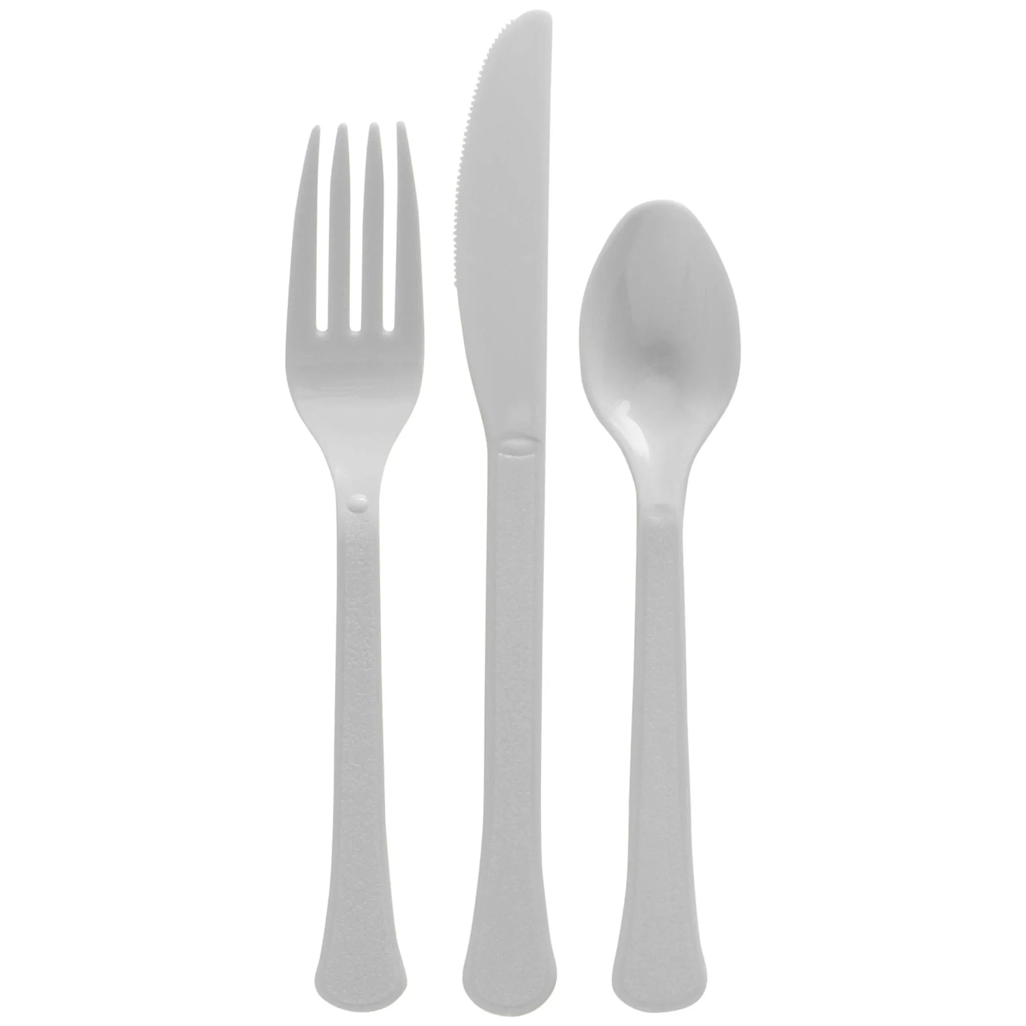 Heavy Weight Cutlery Asst., High Ct. - Silver 200 Ct