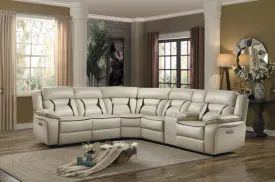 Homelegance Furniture Amite 6pc Sectional Sofa in Beige