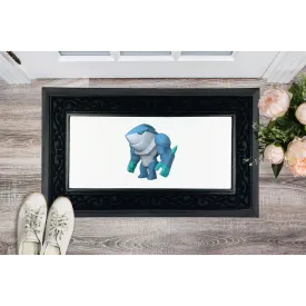 Ice Shark Sublimation Heavy Duty Door Mat