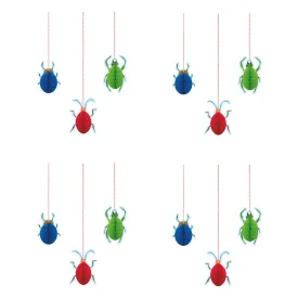 Insect Party Supplies Bug Party Tissue Honeycomb Hanging Bug Cutouts (12 Piece Set)