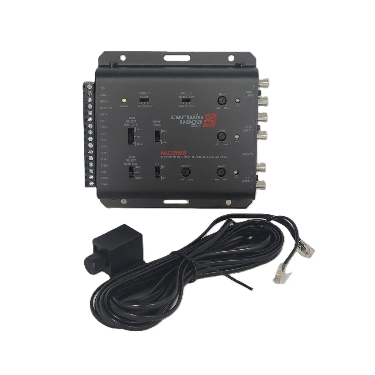 IOEM66 - 6 IN / 6 OUT Line Output Converter - IOEM66