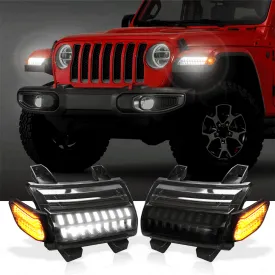 Jeep Wrangler JL & Gladiator JT Sequential Turn Signal Lights & DRL