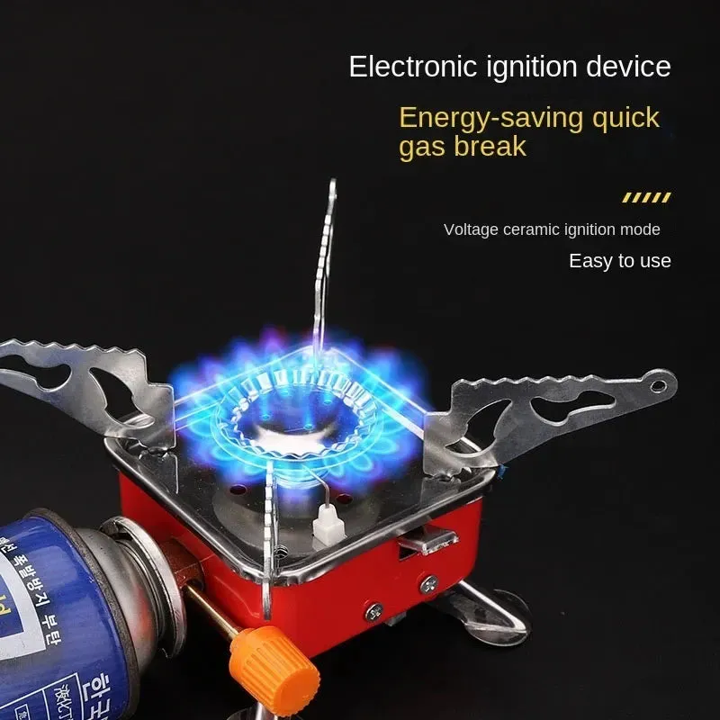 Portable Folding Camping Stove Strong Fire Heater