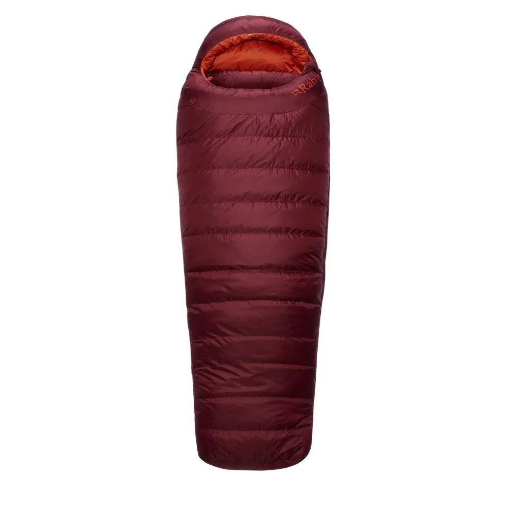 Rab Women's Ascent 900 Down Sleeping Bag (Deep Heather)