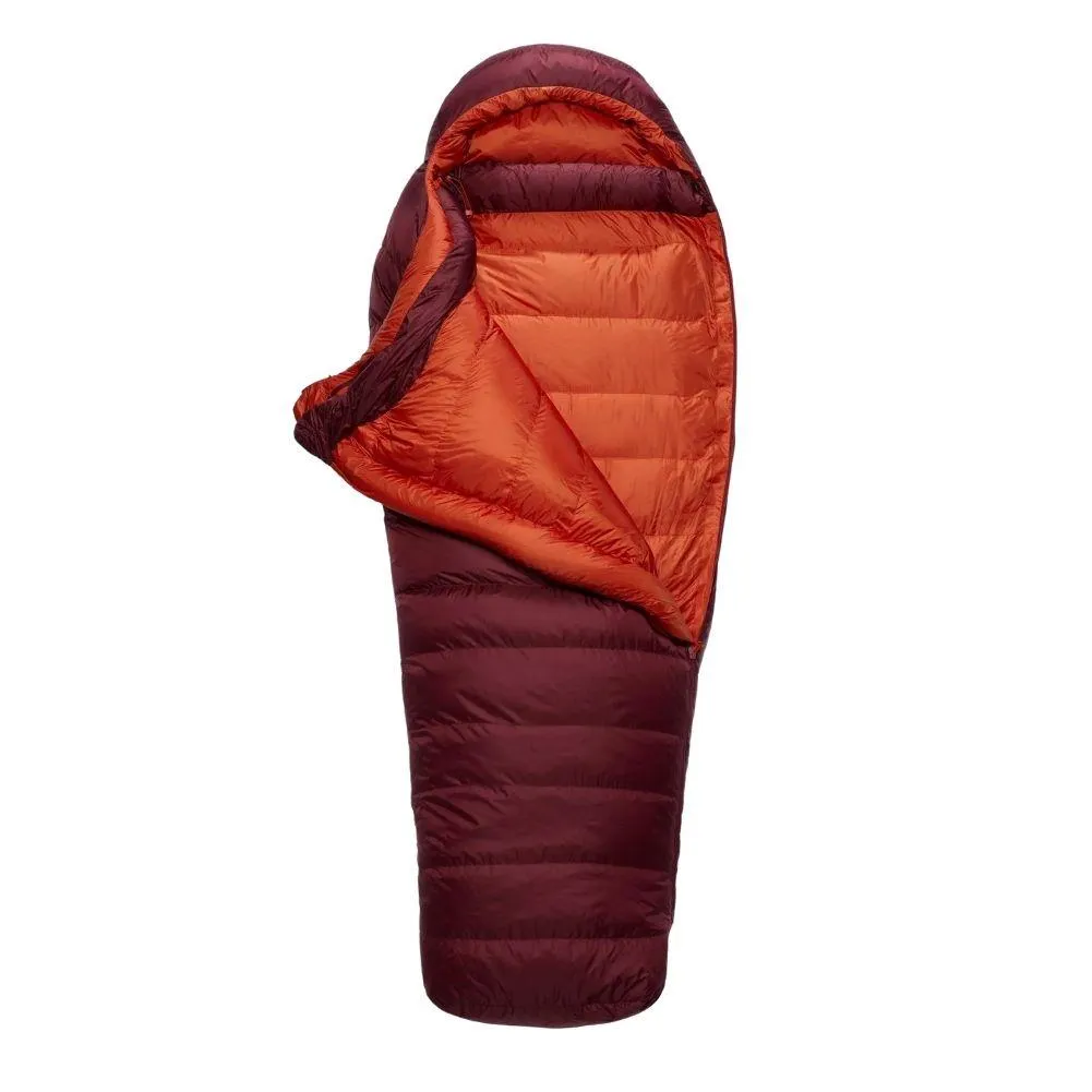 Rab Women's Ascent 900 Down Sleeping Bag (Deep Heather)