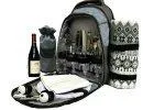 Scuddles - Picnic Backpack Cooler Insulated Lunch Bag Tote | Waterproof Set For Camping Marine Travel | includes Tableware Set For Wine Water Beer Food Outdoor Extra Large 4 Person