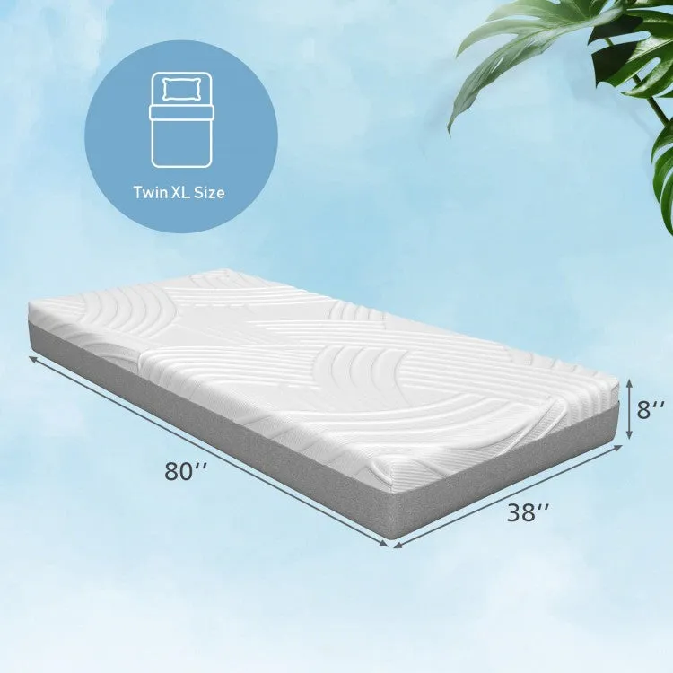 Twin XL Gel Memory Foam Mattress