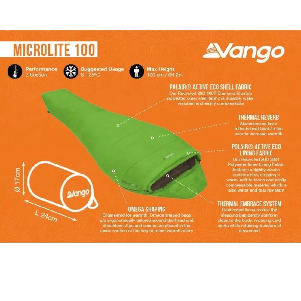 Vango Microlite 100 Eco Sleeping Bag