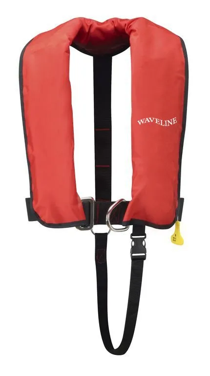 Waveline Life Jacket 165N Automatic with Harness and Crotch Strap