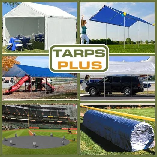 Yellow Poly Tarps